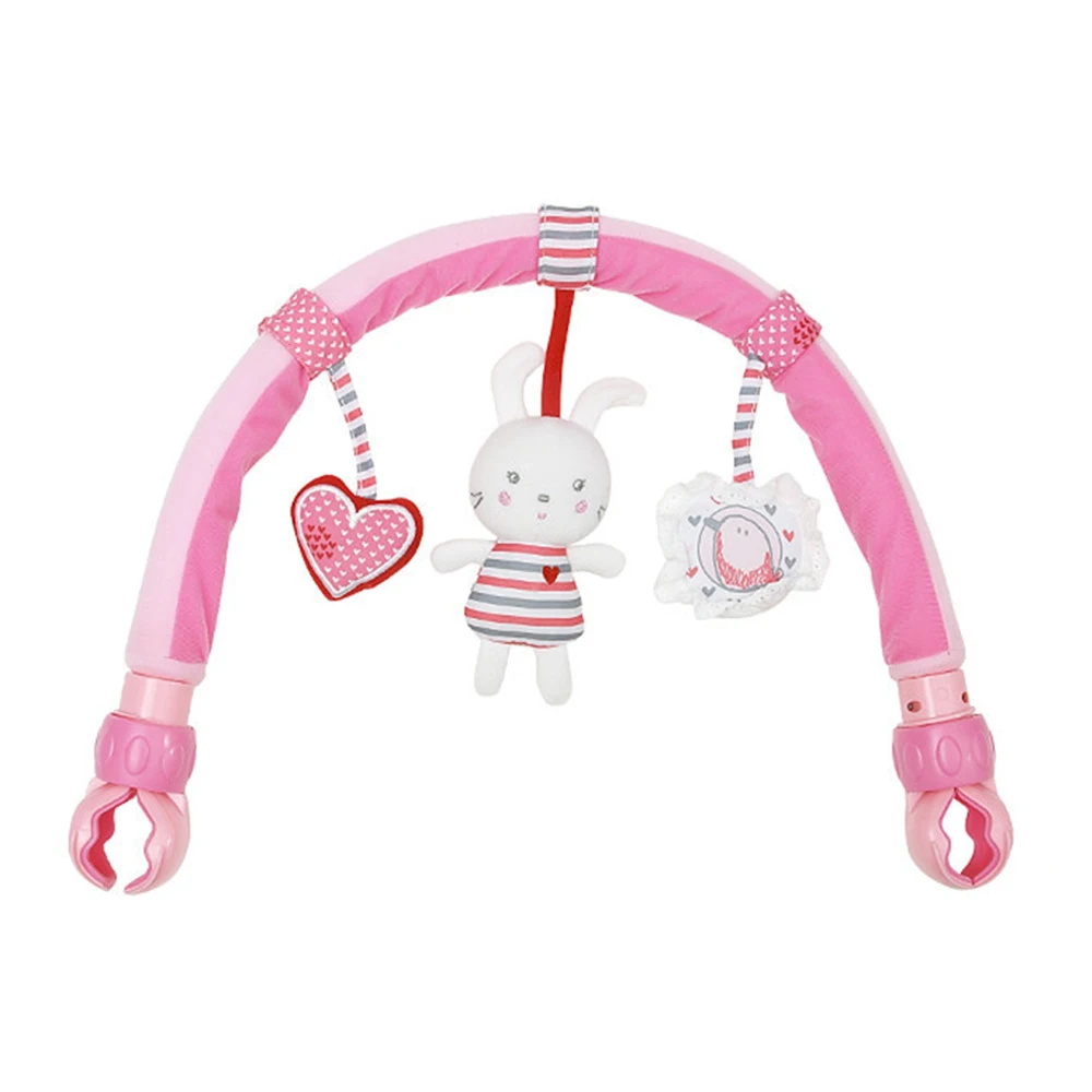 Hot Newborn Baby Stroller Car Clip Hanging Seat& Stroller Toys Ocean Forest Animal mobile Rattle Toy Rattle Toy - Цвет: PJ3335H