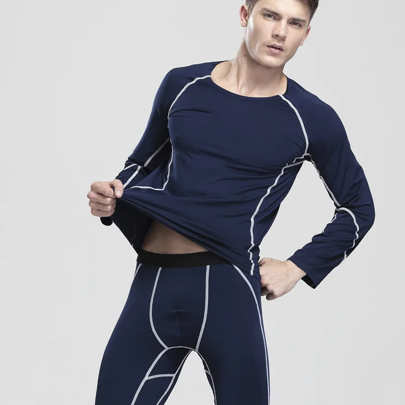 2017 new style SUPERBODY brand men's winter Long Johns Thermal