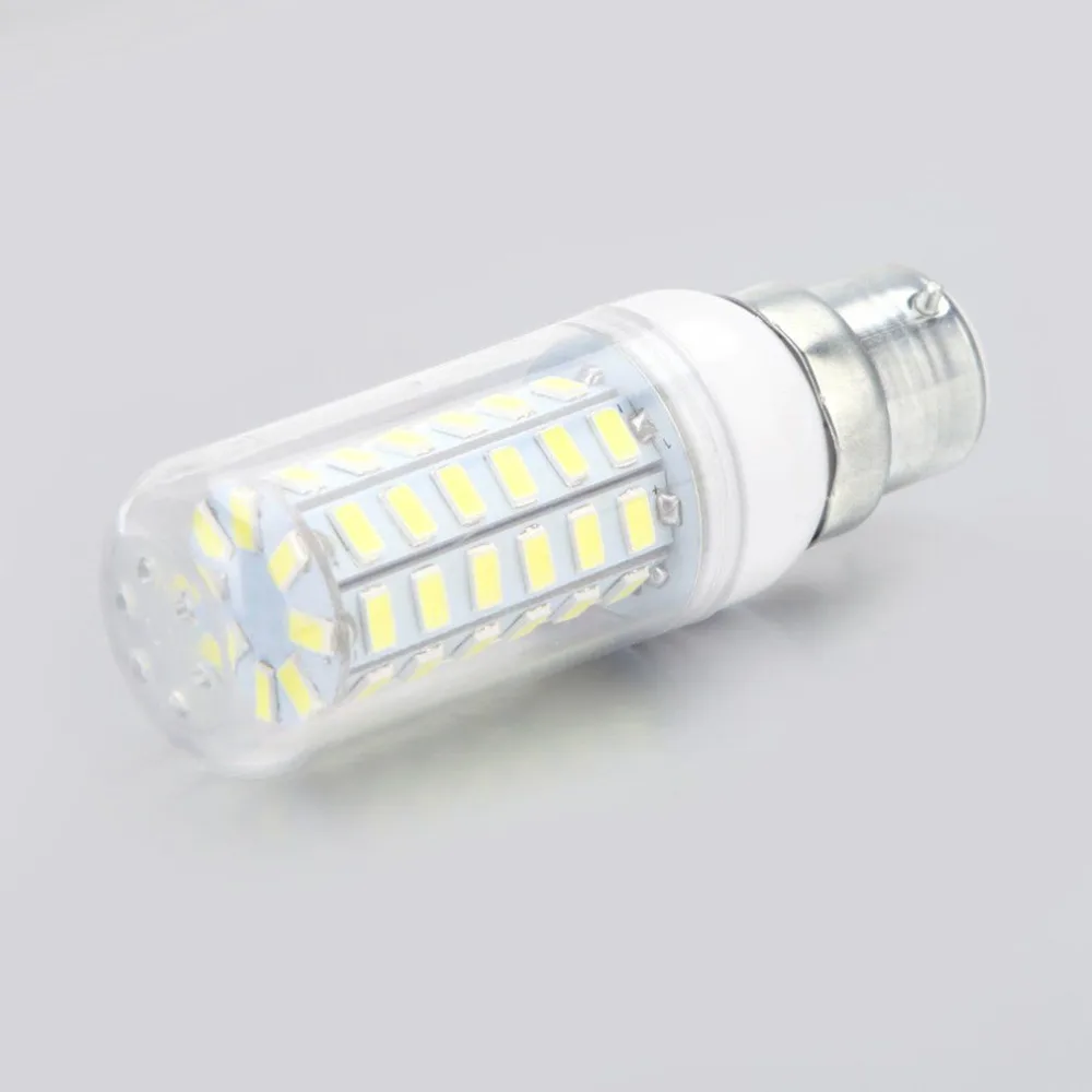B22 5730 SMD 56 светодиоды мозоли лампы энергосберегающие 360 градусов белый освещения