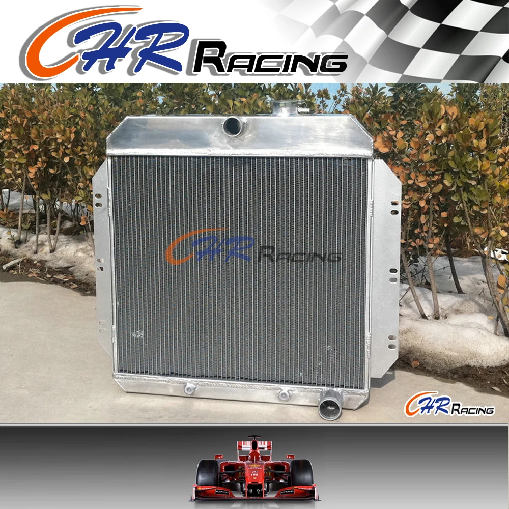 3 ROW ALUMINUM RACING RADIATOR for 1949 1950 1951 1952 1953 1954 Chevy Cars V8