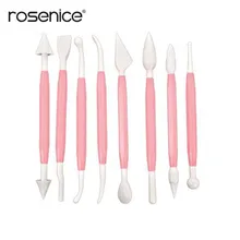 8 шт./компл. Sugarcraft Моделирование Инструменты скульптора комплект Торт Декор для капкейков Кондитерская выпечка гравировальный инструмент DIY аксессуары для резьбы