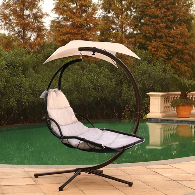 chaise lounger hanging chair