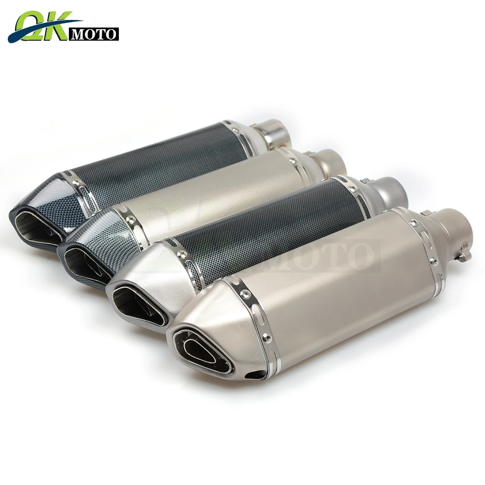 

Universal Motorcycles Dirt Bike Modified Exhaust Pipe For Aprilia TuonoV4R Tirumph Street Scrambler Cafe Racer Yamaha Tenere700