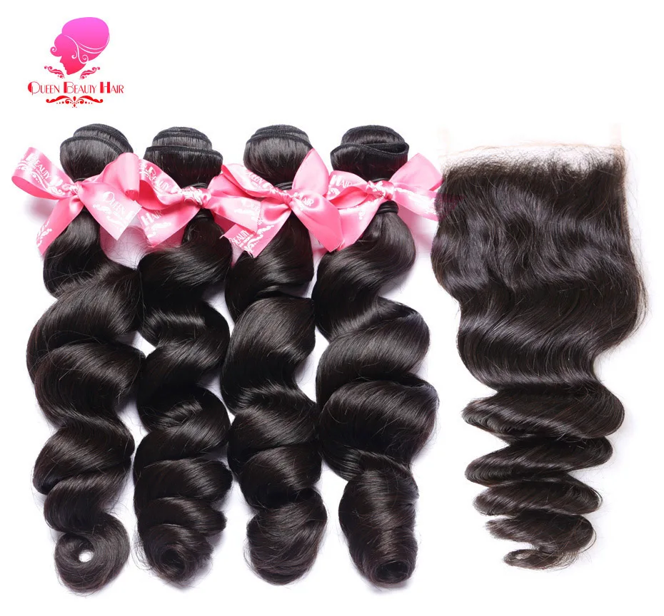 brazilian loose wavy with closure (5)