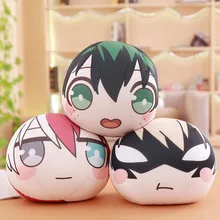 1 шт. Kawaii аниме My hero Academy плюшевая игрушка bakugou katsuki Todoroki Shoto Midoriya izku Подушка boku no hero Academy