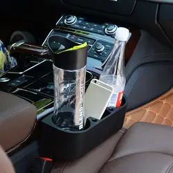 Портативный пластиковый автомобильный подстаканник автомобильный автомобиль сиденье Клин Органайзер сотовый телефон чашка Напитки