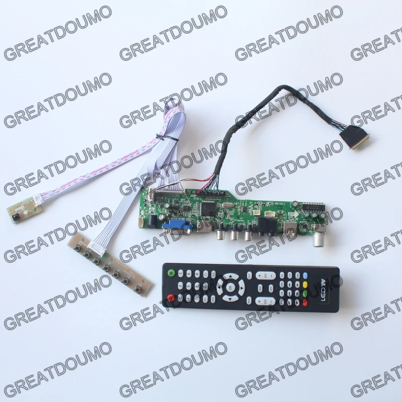 Controller Board kit diy HDMI+DVI+VGA LCD LED for LTN156KT02-C01 1600X900 panel 