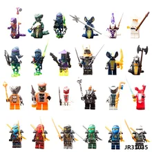 2017 NEW Hot 24PCS Compatible LegoINGlys NinjagoINGlys Set Kai Jay Cole Zane Nya Lloyd Weapons NINJA Figure Blocks Toys