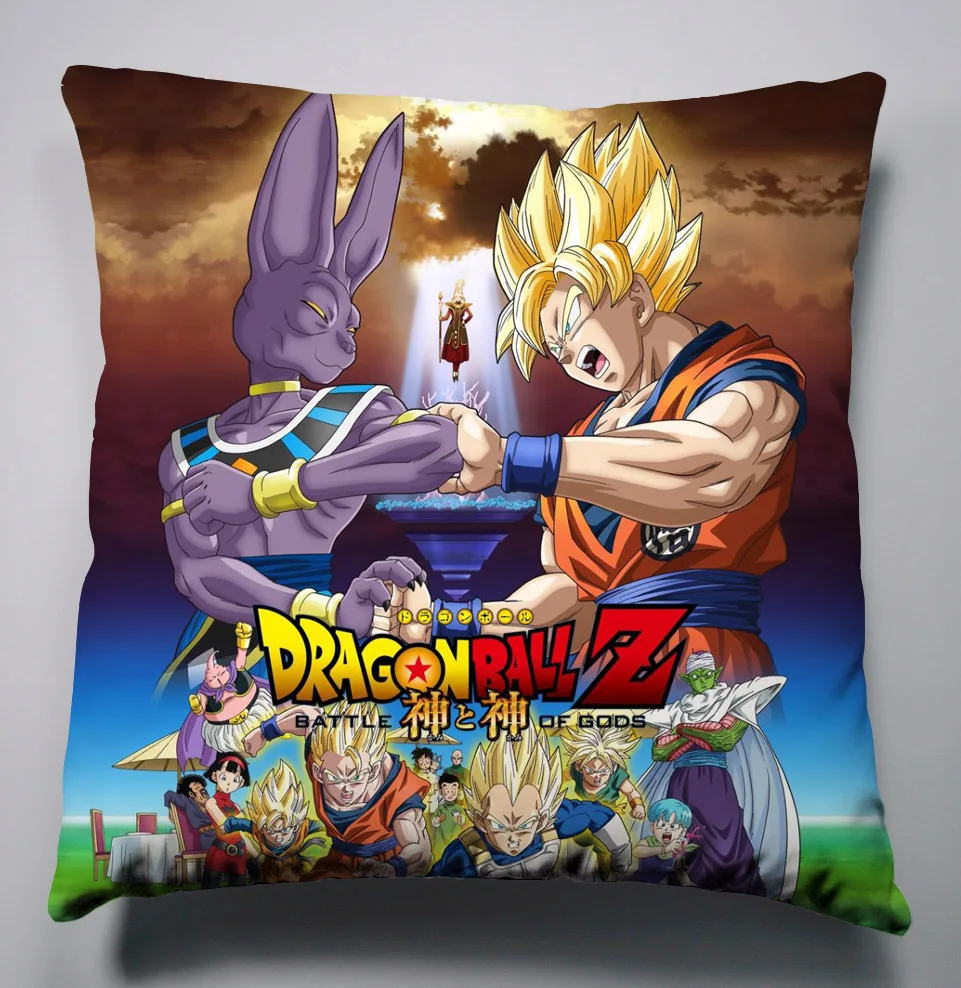 Аниме Манга Dragon Ball; Dragonball Z 40 х 40 см подушка Декоративные индивидуальные чехол сиденья постельные принадлежности Подушка