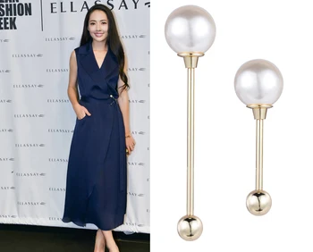 

Large pearl screw in brooch pin fashion ornament buckle cardigan sweater female shawl buckles apparel decorative accessory