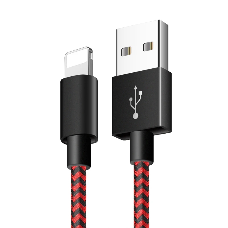 1M/2M/3M 2016 Newest 8 pin Braided Wire Sync Data Charger USB Cable For iPhone 6 7 6s plus 5 5s iPad Air 2 Mobile Phone Cables 1M/2M/3M 2016 Newest 8 pin Braided Wire Sync Data Charger USB Cable For iPhone 6 7 6s plus 5 5s iPad Air 2 Mobile Phone Cables