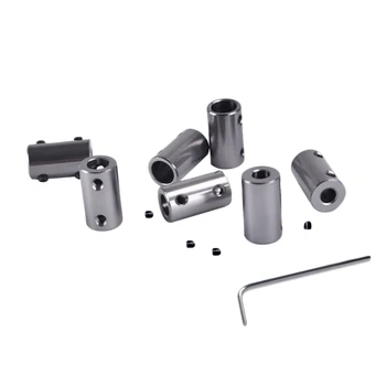 

D14L25 Aluminum Alloy Coupling Bore 8x10mm 6x7mm Diameter 14mm Length 25mm 3D Print Part Flexible Shaft Coupler Stepper Motor