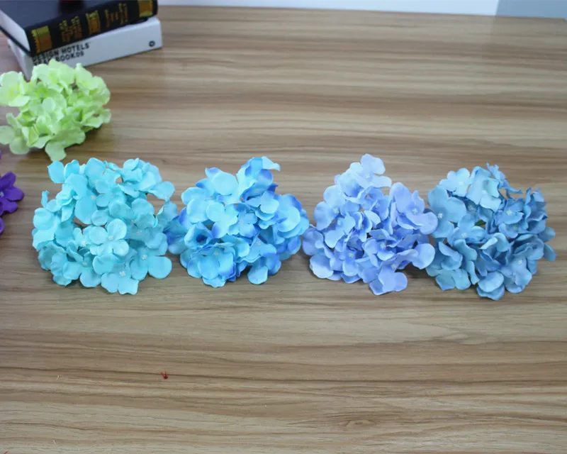 Artificial Hydrangea Silk Flower MULIT COLOR DIY Decorative Flower for Wedding Party Birthday Decoration Table accessories (3)