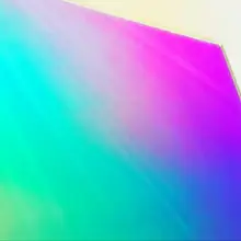 600 мм x 300 мм x 3,0 мм акриловые(PMMA) переливающиеся/Сияющие листы, две стороны радуги!-4 шт./партия