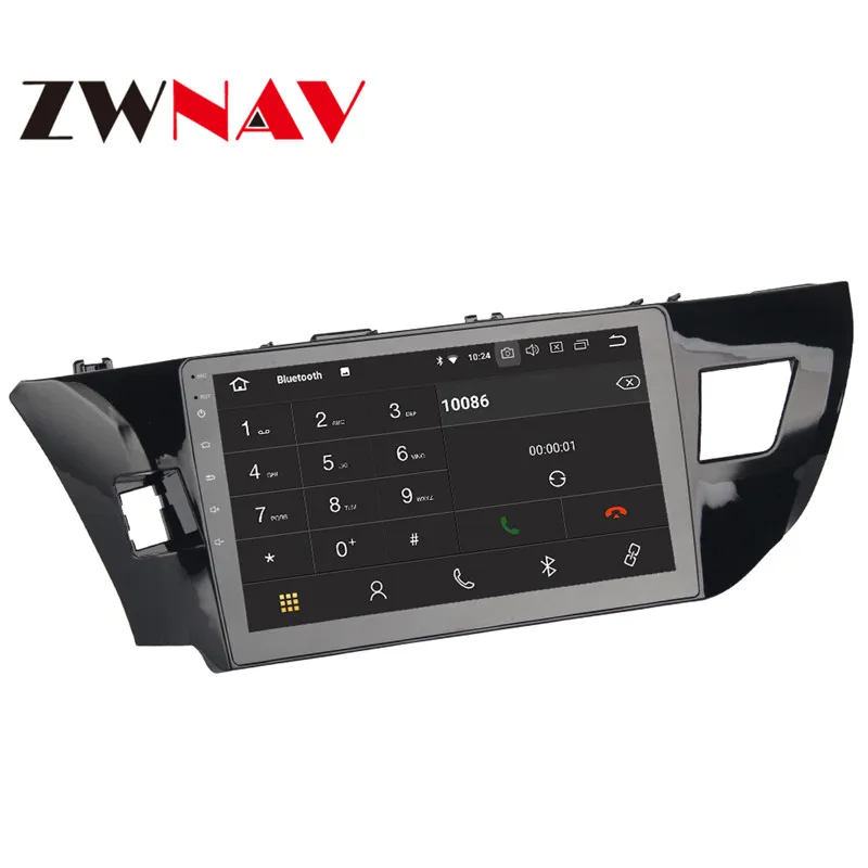 Cheap 10.2"Android 7.1 8.0 Car GPS Radio DVD Player For Toyota Corolla 2014-2016 with Octa Core 4GB+32GB Auto Stereo Multimedia Navi 11