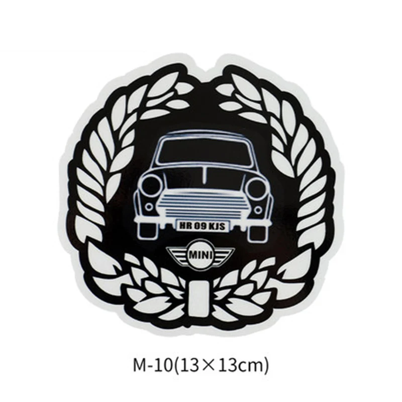 Мода Юнион Джек наклейки Декор окна для Mini Cooper One земляк F55 F56 R55 R56 R60 F60 аксессуары для стайлинга автомобилей - Название цвета: M-10