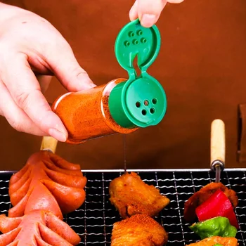 

2019 New 10PCS Portable Seasoning Bottles 100ML Household Kitchen Storage Seasoning Bottle Herb & Spice Tools
