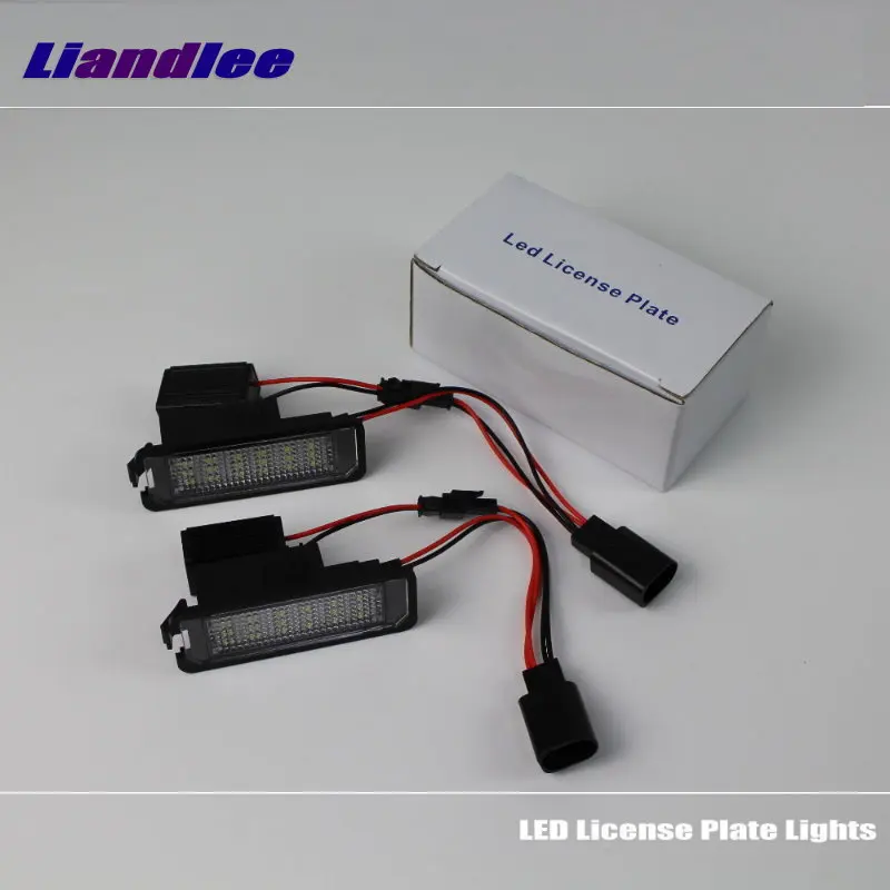Liandlee для SEAT Leon Mk2 1P / Mk3 5F/светодиодный номерной знак автомобиля/Подсветка рамки