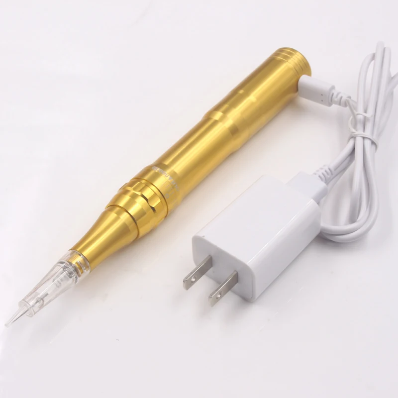  Beauty Salon use adjust speed eyebrow tattoo gun permanent make up wireless charging embroidery mac