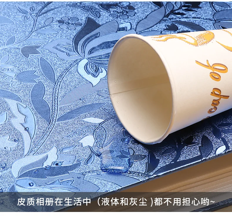 Over plastic 6 inch 650  cortical cover photo album  baby grow happy  large capacity  Book Durable cortex (6)
