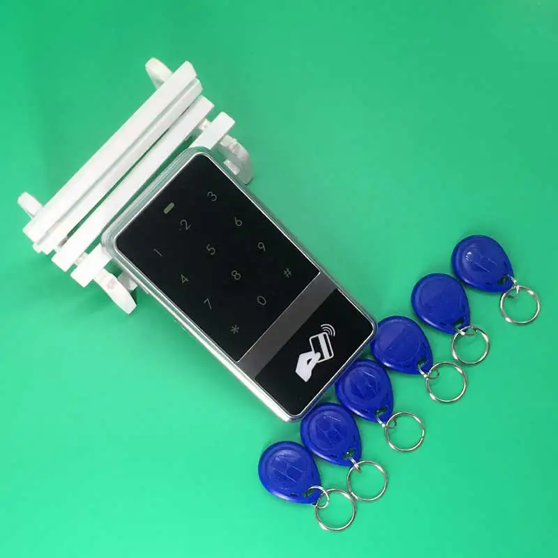

Standalone 8000 User Touch Keypad 125KHz RFID Reader Access Controller+10 RFID EM Key tags for Access Control System
