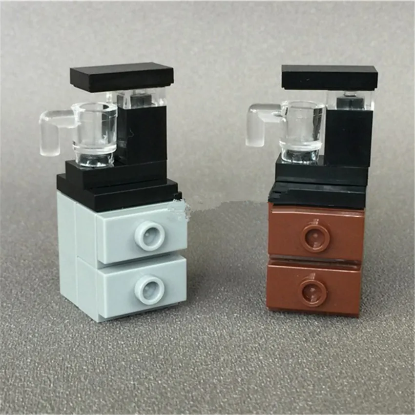 LegoINGlys Office Desk Table Chair Building Blocks Book Accessories MOC Bricks DIY Furniture DIY Kits Toys For Children (2)