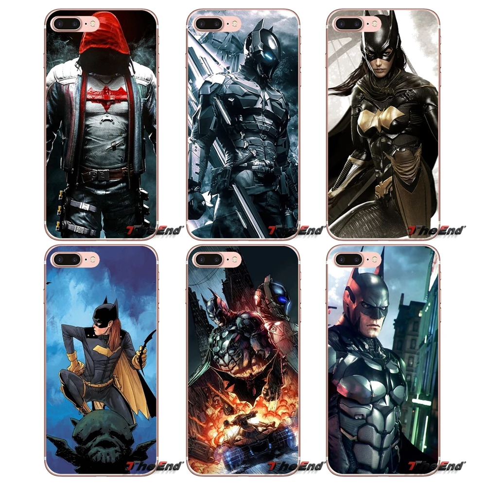 Мягкий чехол для телефона Samsung Galaxy Note 3 4 5 Grand Core Prime S3 S4 S5 MINI S6 S7 edge S8 S9 Plus Batgirl Batman