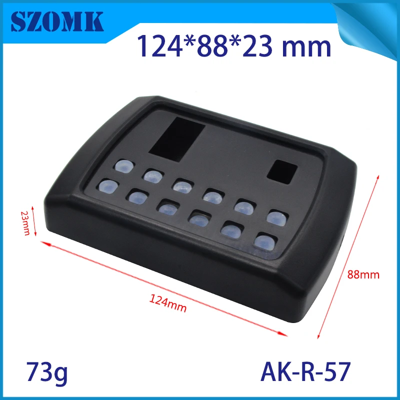 szomk IC card reader plastic enclosure for electronics project plastic sensor junction box distribution box instrument case plastic housing for pcb (11)