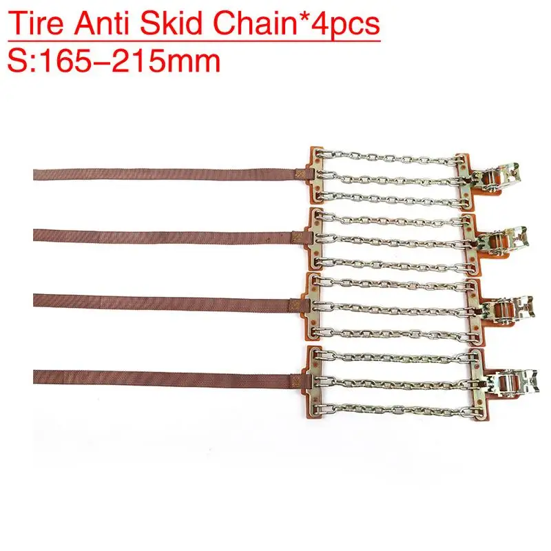 Tire Anti-skid Steel Chain Snow Mud Car Security Tyre Belt Clip-on Chain for Car Truck SUV 4pcs/6pcs Dropship 9.29 - Название цвета: A