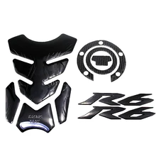 Motorcycle Decoration Sticker Fuel Tank Pad Decals Gas Cap Pad Cover Stickers For YAMAHA YZF- R6 FZ6R FZ6