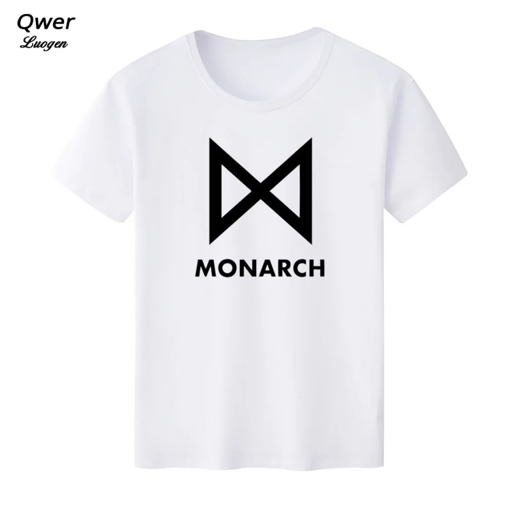 

2019 New Fashion T Shirt Men for Movie Monarch King of the Monsters Logo O-Neck T-shirts Casual Short Sleeve Tops Tee Shirts