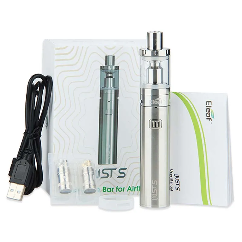 100% Eleaf iJust S полный комплект 3000 мАч батарея с 5 шт. EC распылитель для iJust/Melo/Lemo серии