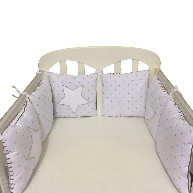 Bed Bumper Newborn Baby Crib Sides 6pcs/set Head Support