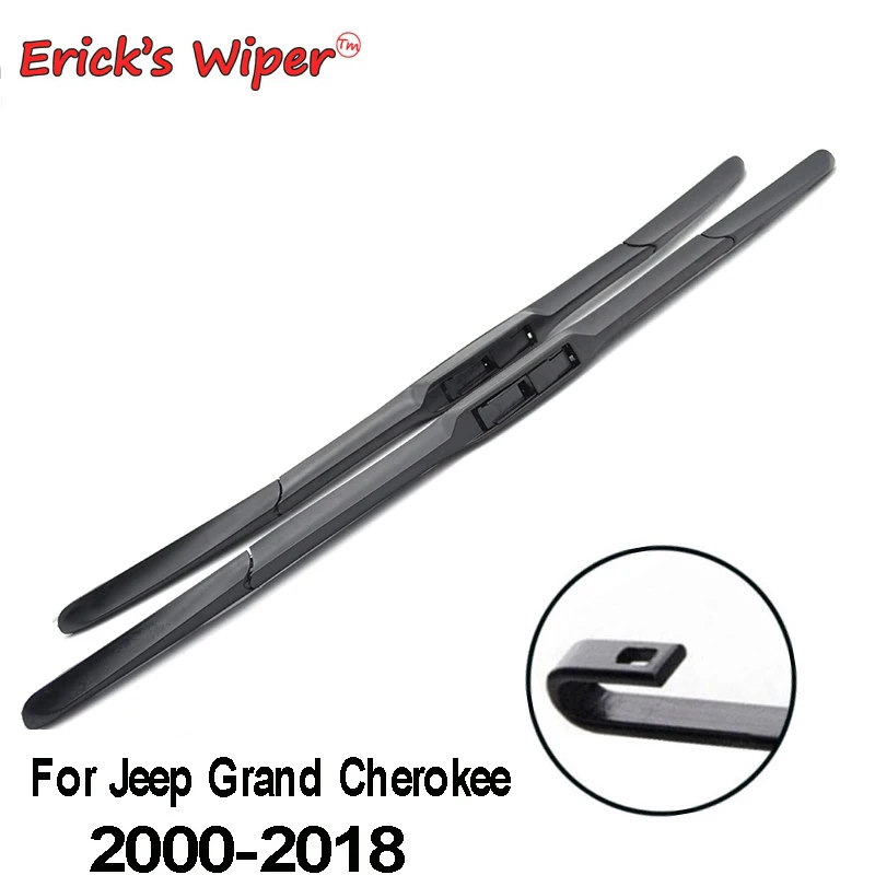 

Erick's Wiper Front Wiper Blades For Jeep Grand Cherokee 2000 - 2019 Windshield Windscreen Front Window 21"+21" / 22"+21"