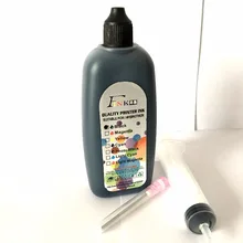 1 ШТ. Черный Марка F-INK Качество Красителей Чернила Для Всех Принтеров Брат Рабочего Стола, 1 х 100 мл с Черными Чернилами