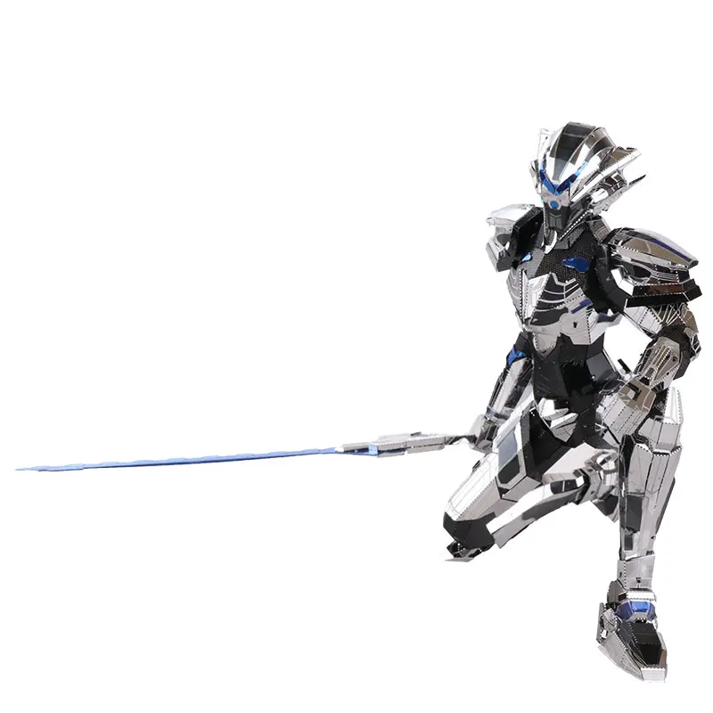  MMZ MODEL MU 3D Metal Puzzle Nano Core Bader Armor Knight YM-N028 DIY Assemble Model Kits Laser Cut