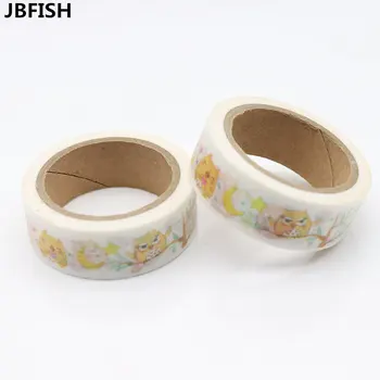 

JBFISH Japanese Washi Paper Masking Tapes Knight Animals Cartoon Decorative Tape Scrapbooking Stickers Diary Decals 8134