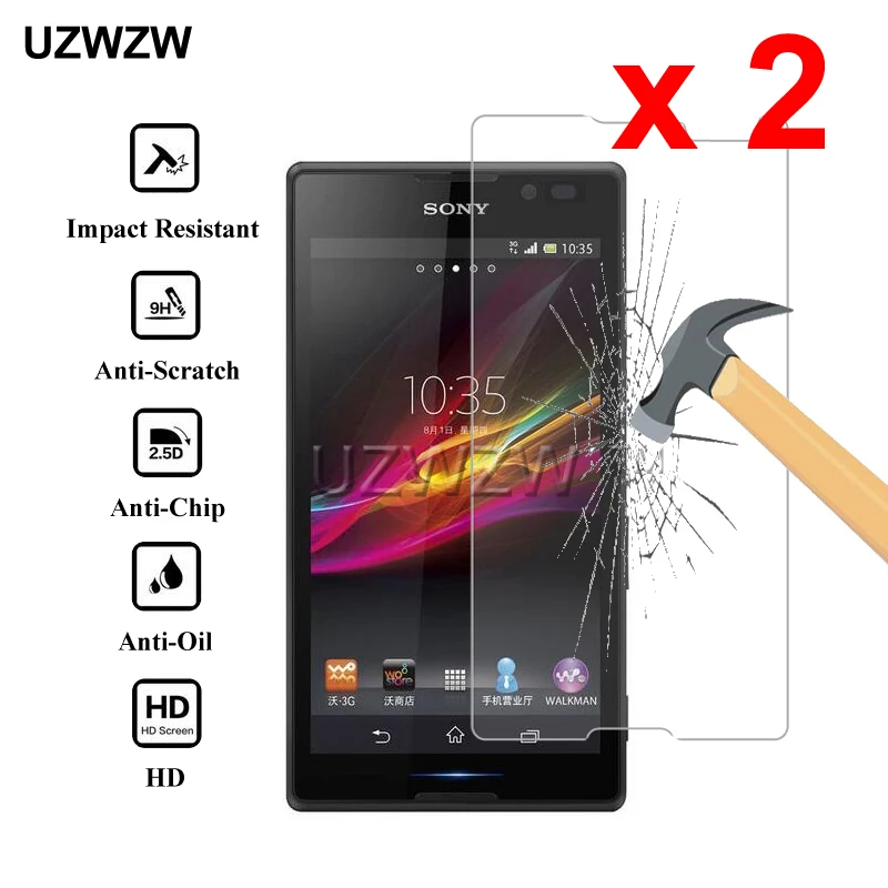 2Pcs For Sony Xperia C C2305 S39H 25D Premium Tempered Glass Protective Film Screen Protector C huismerk kopen in de aanbieding 2Pcs For Sony Xperia C C2305 S39H 25D Premium Tempered Glass Protective Film Screen Protector C huismerk kopen in de aanbieding