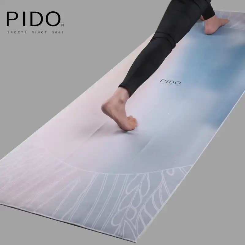 Pido Yoga Towel 185 68cm Non Slip Sweat Absorbent Towel Convenient
