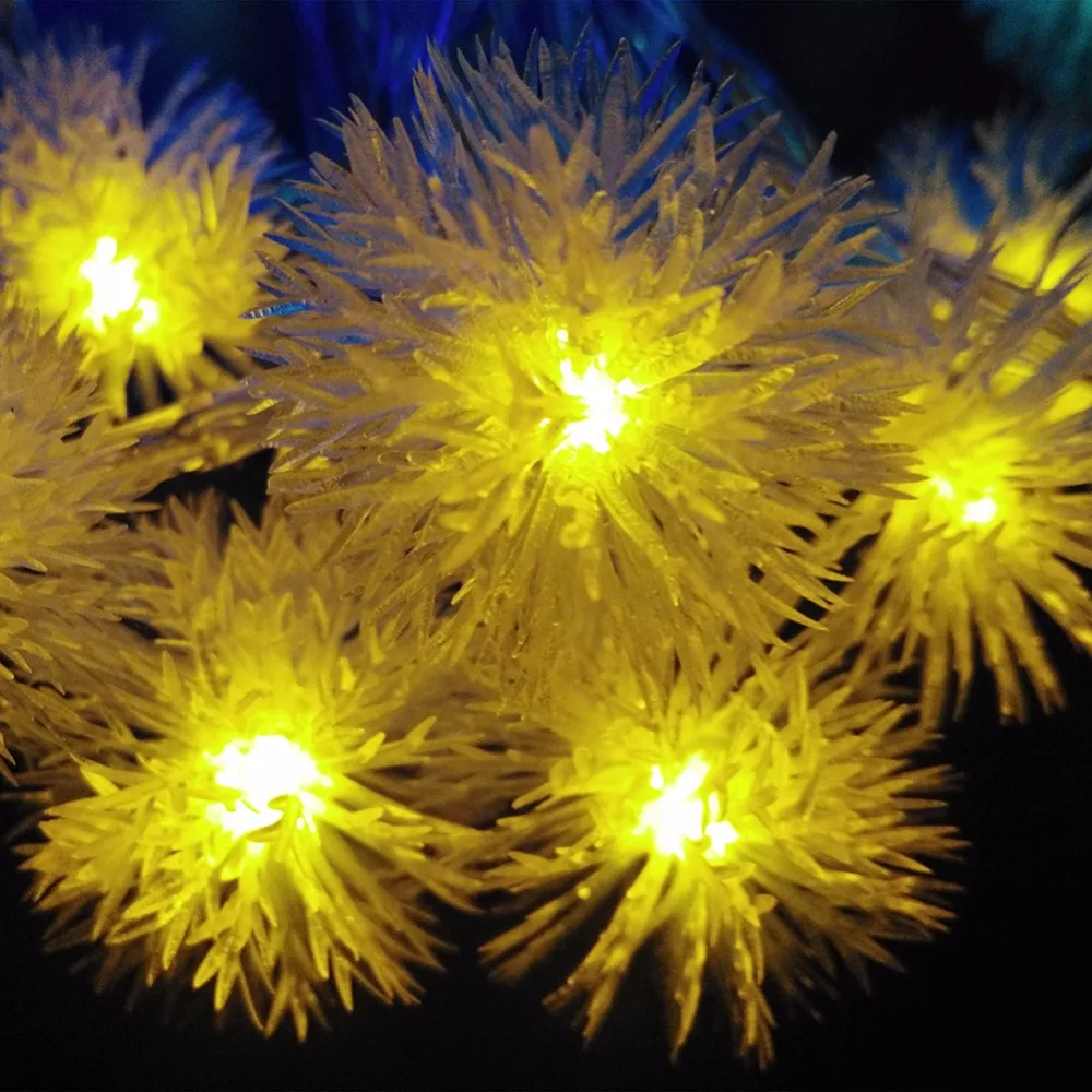 Creative Snowball Battery LED String Lights Garden Christmas 20LED 2M Party Garden Party Decoration (4)