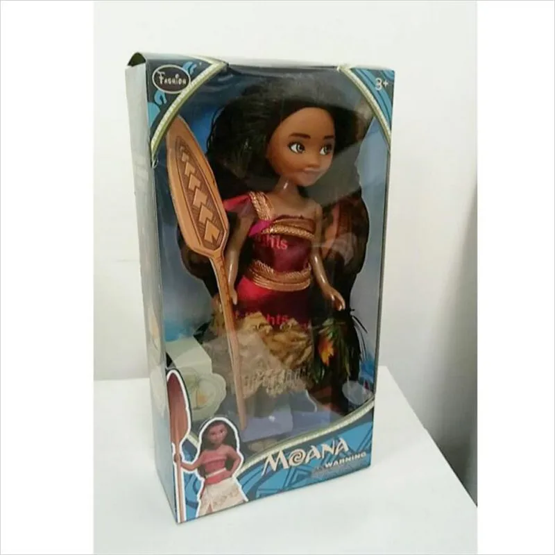 Vaiana boneca Моана Косплей принцессы 2 вида стилей Приключения модели игрушки