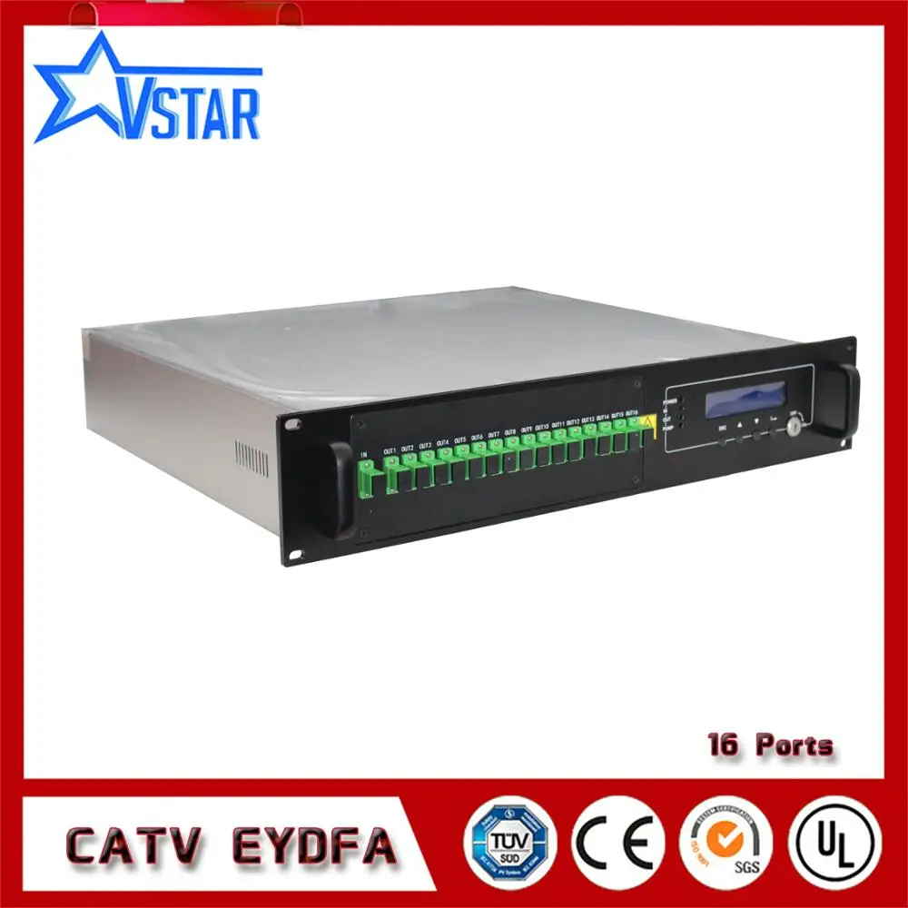 1550nm 16 выходов порты EYDFA 18dBm