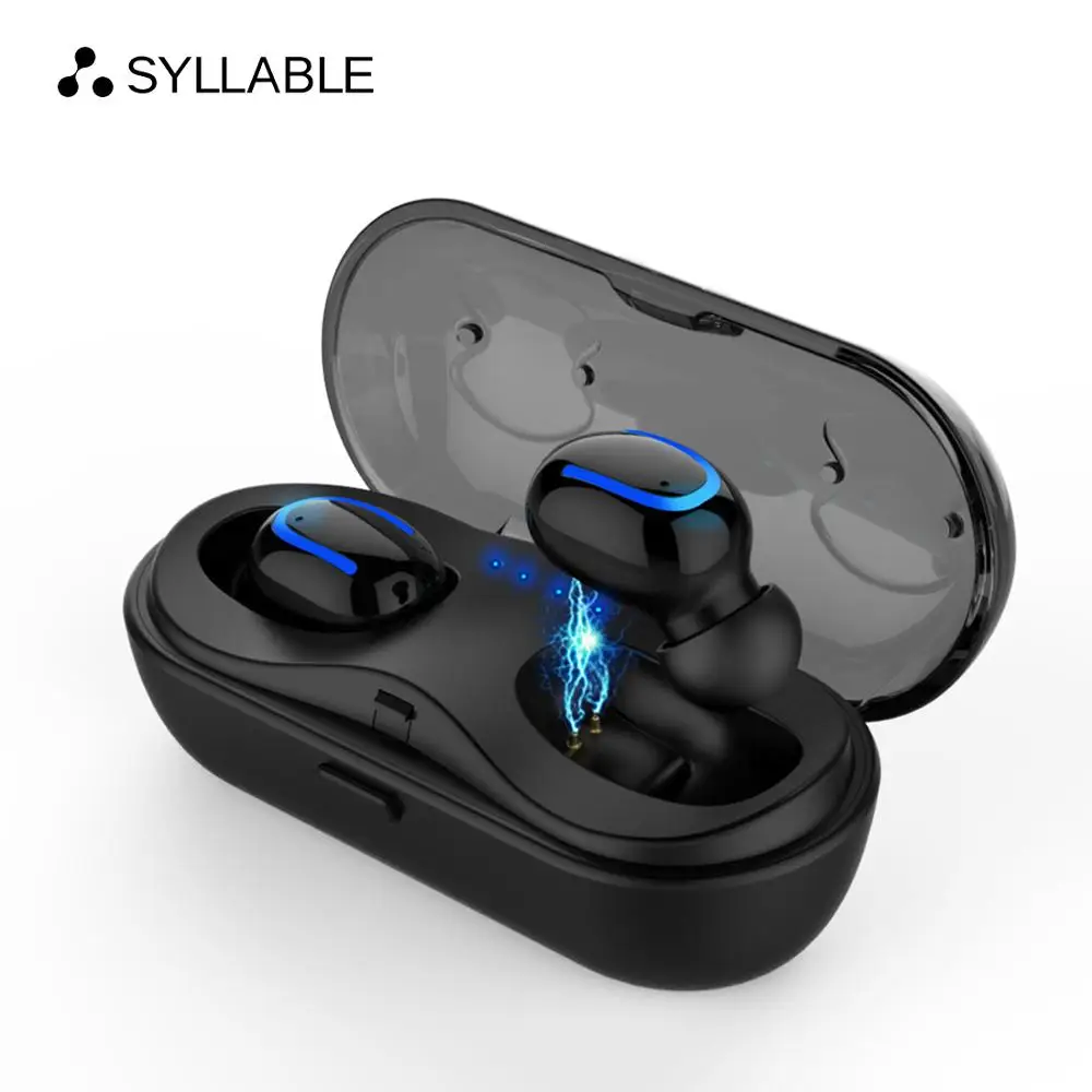 SYLLABLE HBQ Q13S TWS Bluetooth стерео наушники мини спортивные 600mah V5.0 с микрофоном|Наушники и