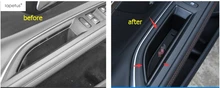 Accessories For Peugeot 3008 3008GT 2017 2018 Car Front Inside Car Door Storage Pallet Armrest Container