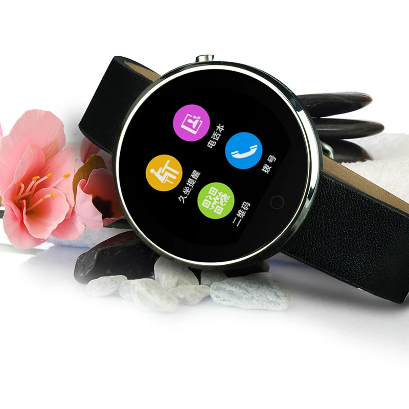 

Floveme Smart Watch for Android IOS Phone Call SMS Sync Notifier Bluetooth Sports Fit Heart Rate Monitor Voice Smartwatch Watch