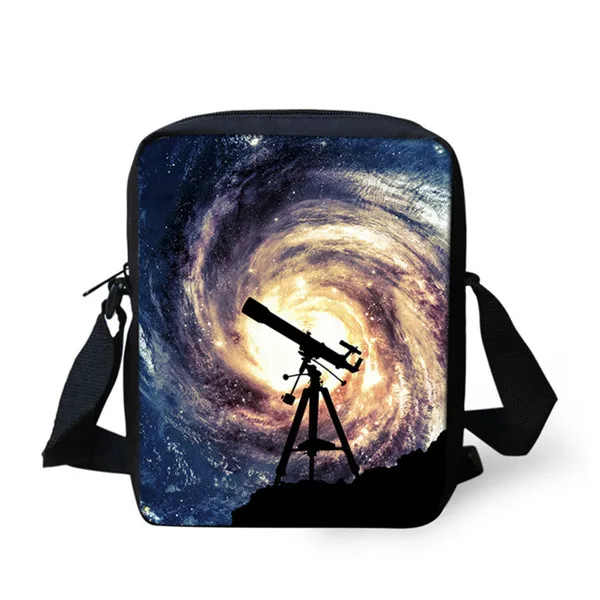INSTANTARTS школы, в комплекте с набором подходящих сумок для детей разноцветный галактика Звезда Космос школьная сумка леди Подростковая сумка через плечо для девочек школьный plecak - Цвет: L2765E