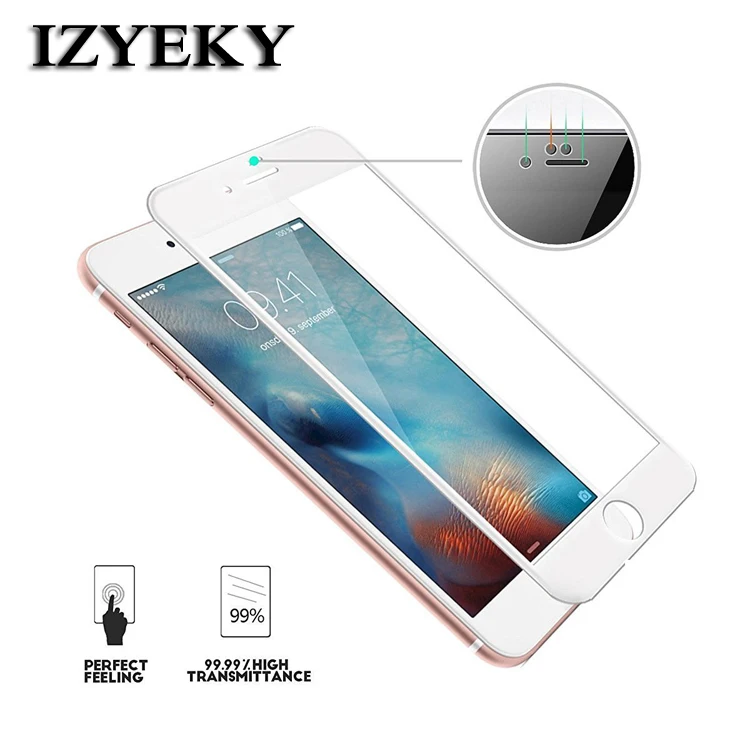 IZYEKY [2-Pack] Screen Protector for redmi 4 4a 4x 4pro for Xiaomi Mi 5 5C Mi5s Plus Mi 6 Full Screen Tempered Glass a-mobile-mi