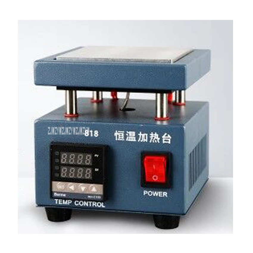 KS818 Preheating Station Digital Display Thermostat Platform Heating Plate Portable Preheating Platform 220V 260W 1~450 Degree