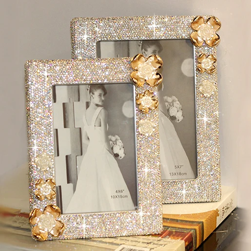 Crystal photo frames picture frame Home decorations Wedding giftsin