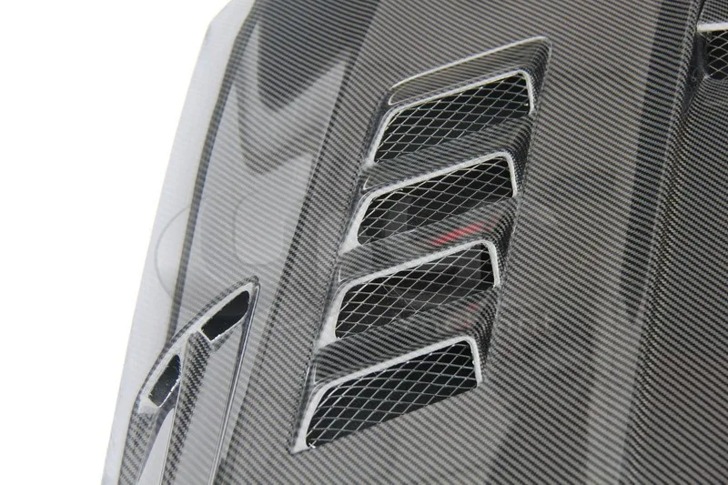 2012-2014 Mercedes Benz A Class W176 A-Class & A45 Varis Style Hood Bonnet CF (11)